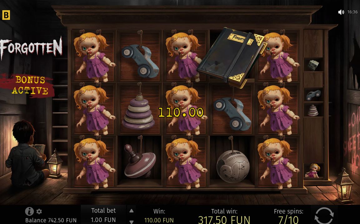 Expanding symbol växer över hela rullen under Free Spins